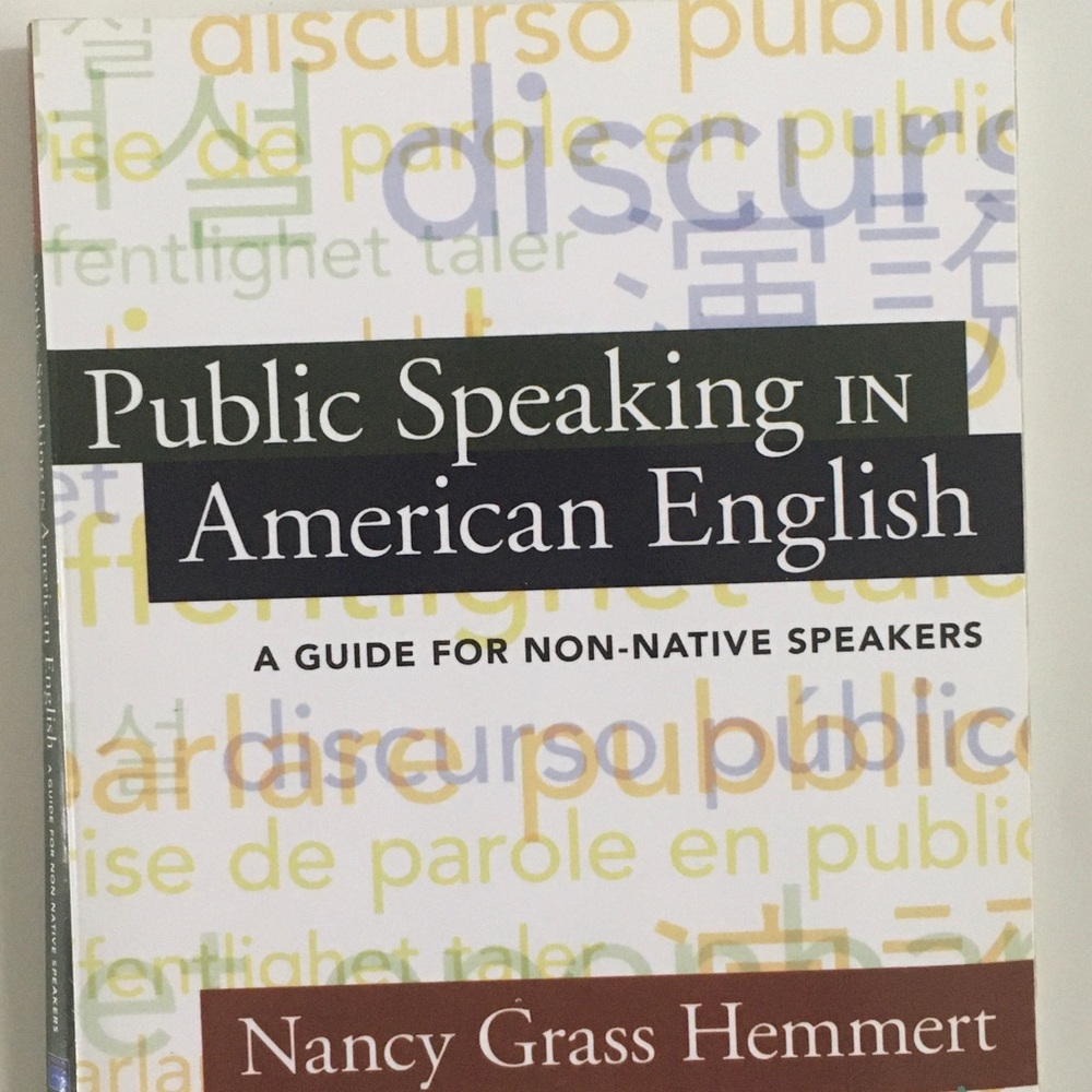 Public Speaking in American English book